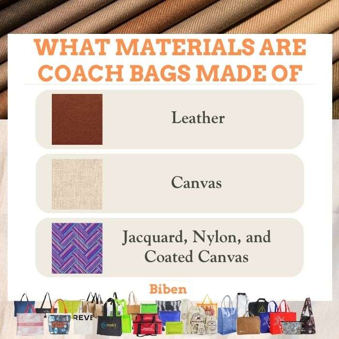 Where Are Coach Bags Made? Manufacturing & Materials Explained What Materials Are Coach Bags Made Of?
