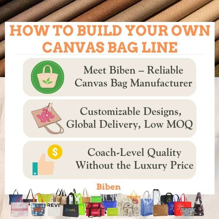 Where Are Coach Bags Made? Manufacturing & Materials Explained How to Build Your Own Canvas Bag Line