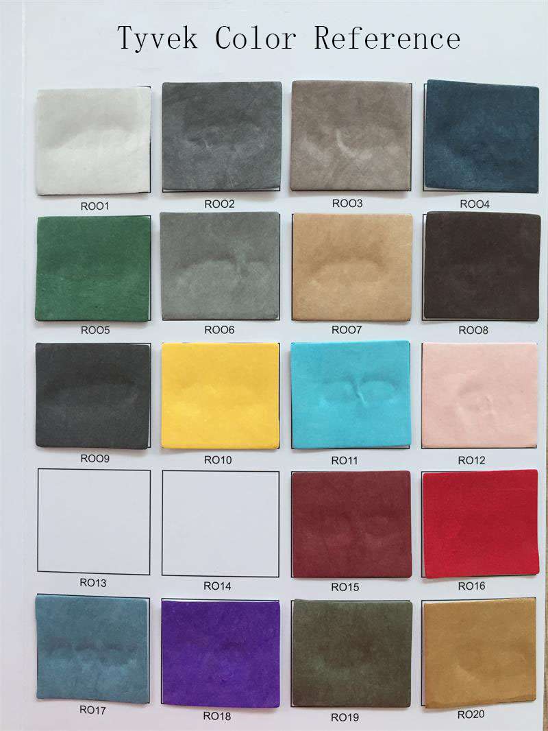 tyvek color reference