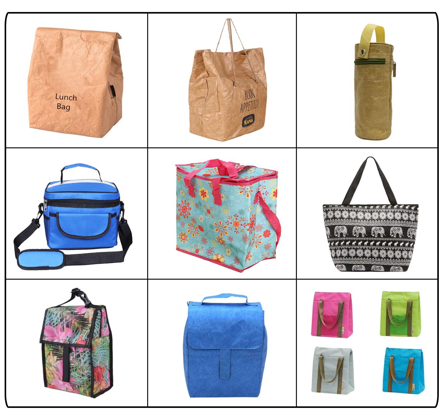 Cooler bag handle design