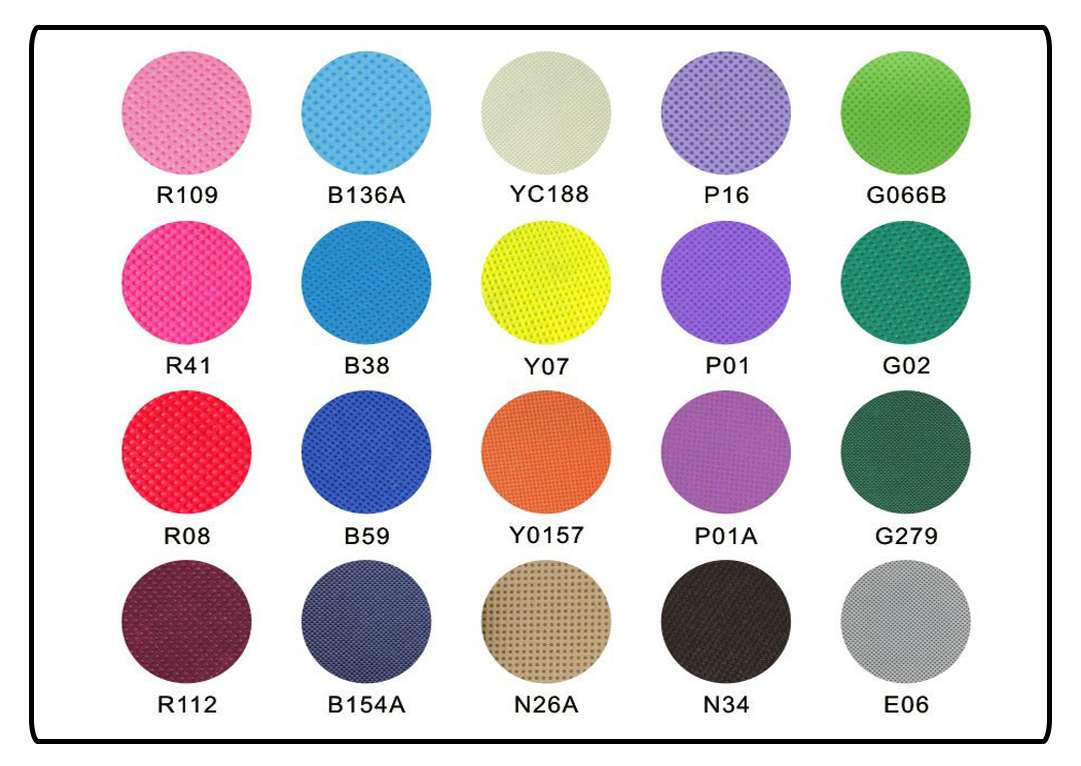 Non woven color