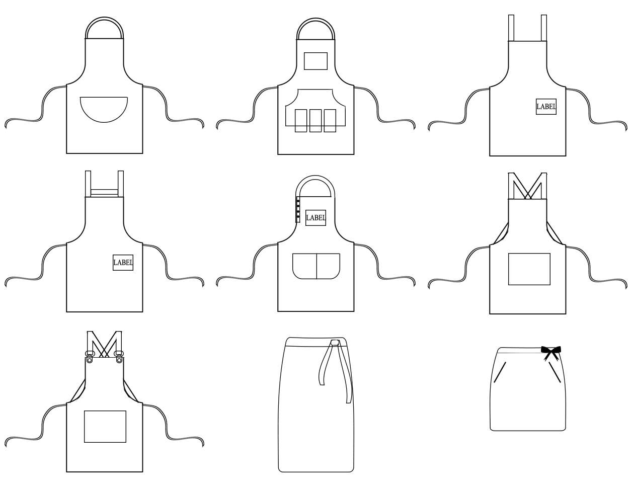 apron style