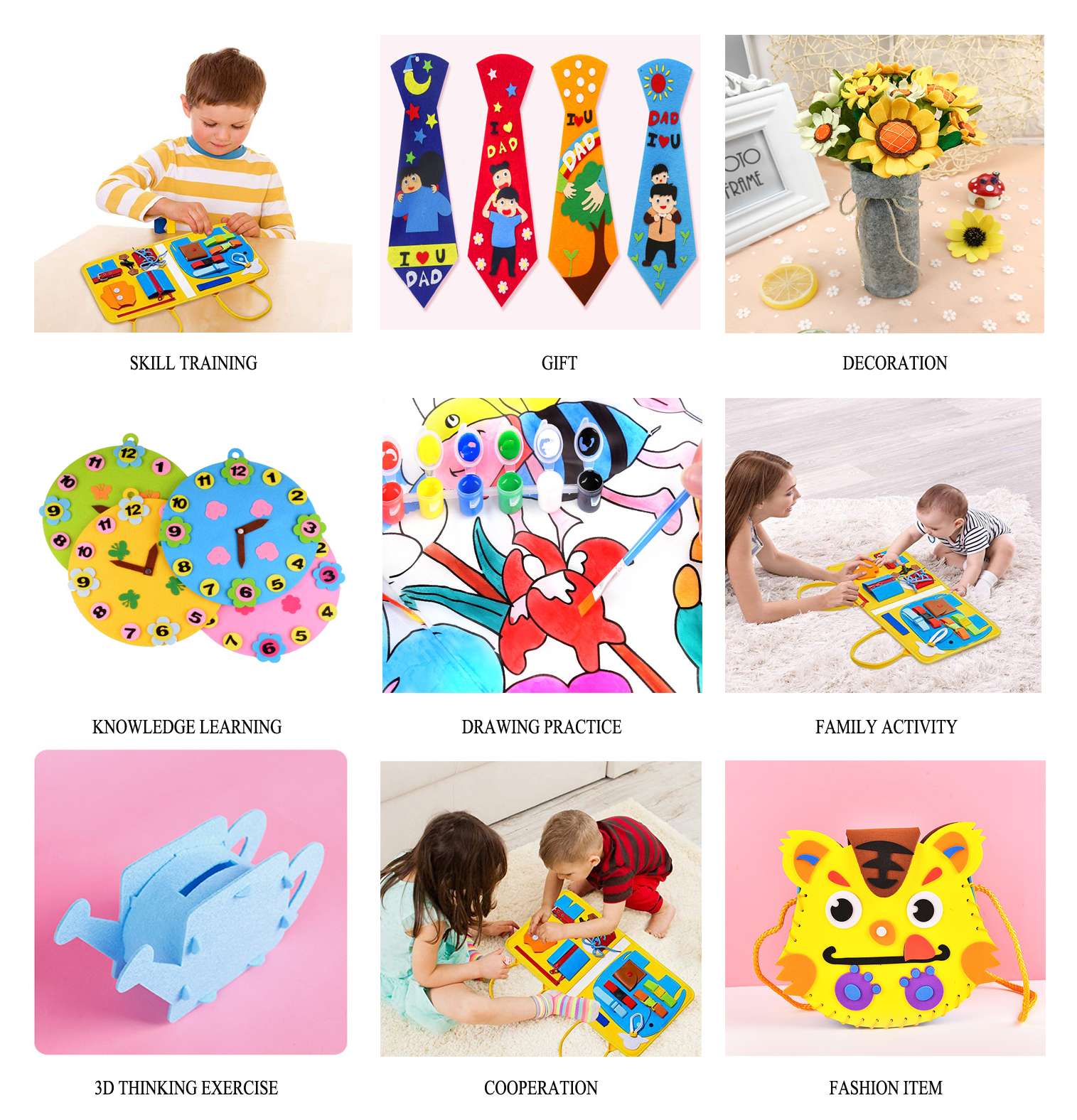 Kids Crafts Usage